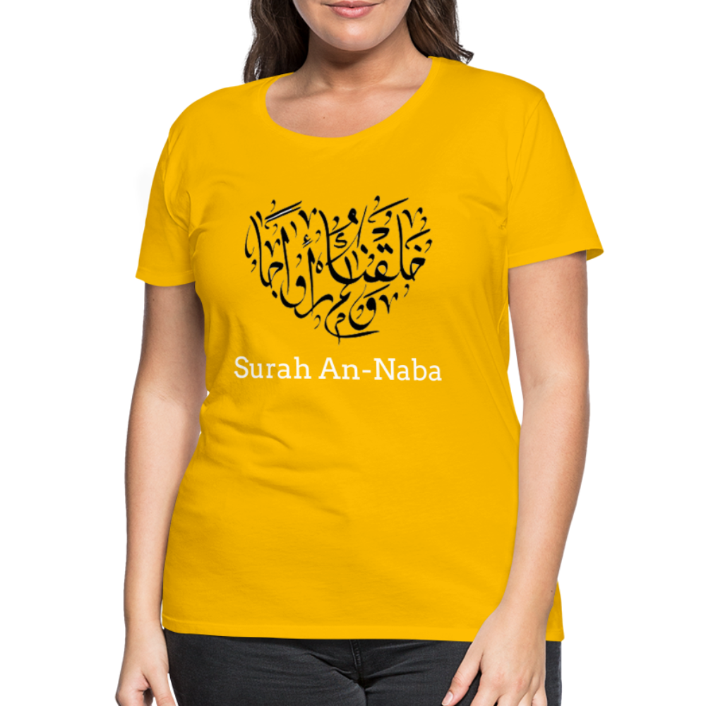 Women’s Premium T-Shirt - sun yellow