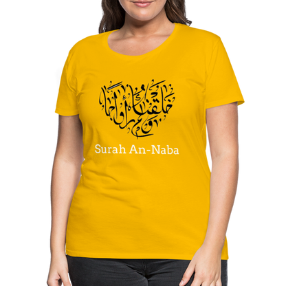 Women’s Premium T-Shirt - sun yellow