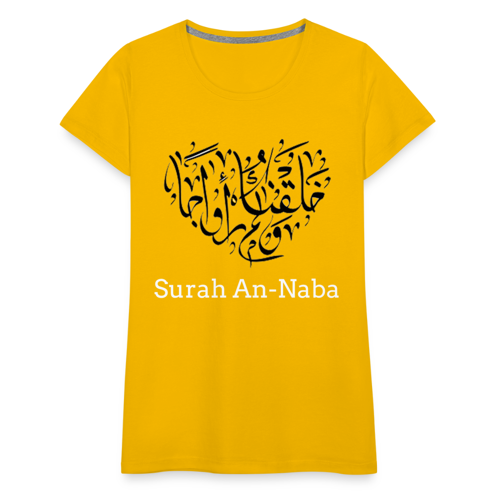 Women’s Premium T-Shirt - sun yellow