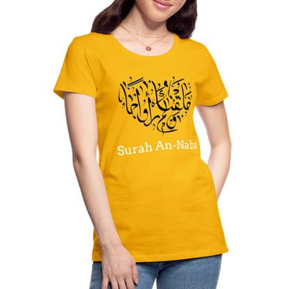 Women’s Premium T-Shirt - sun yellow