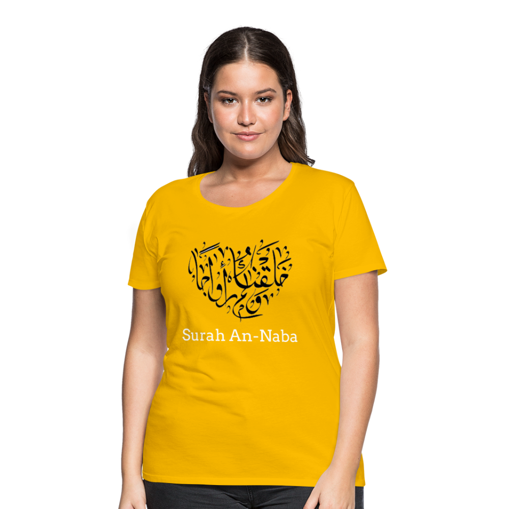 Women’s Premium T-Shirt - sun yellow