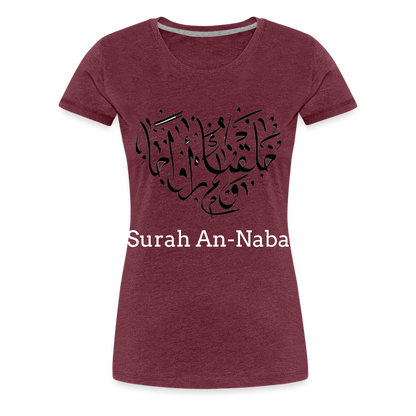 Women’s Premium T-Shirt - heather burgundy