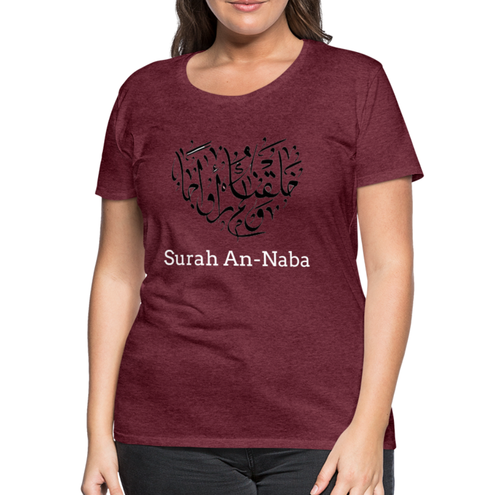 Women’s Premium T-Shirt - heather burgundy