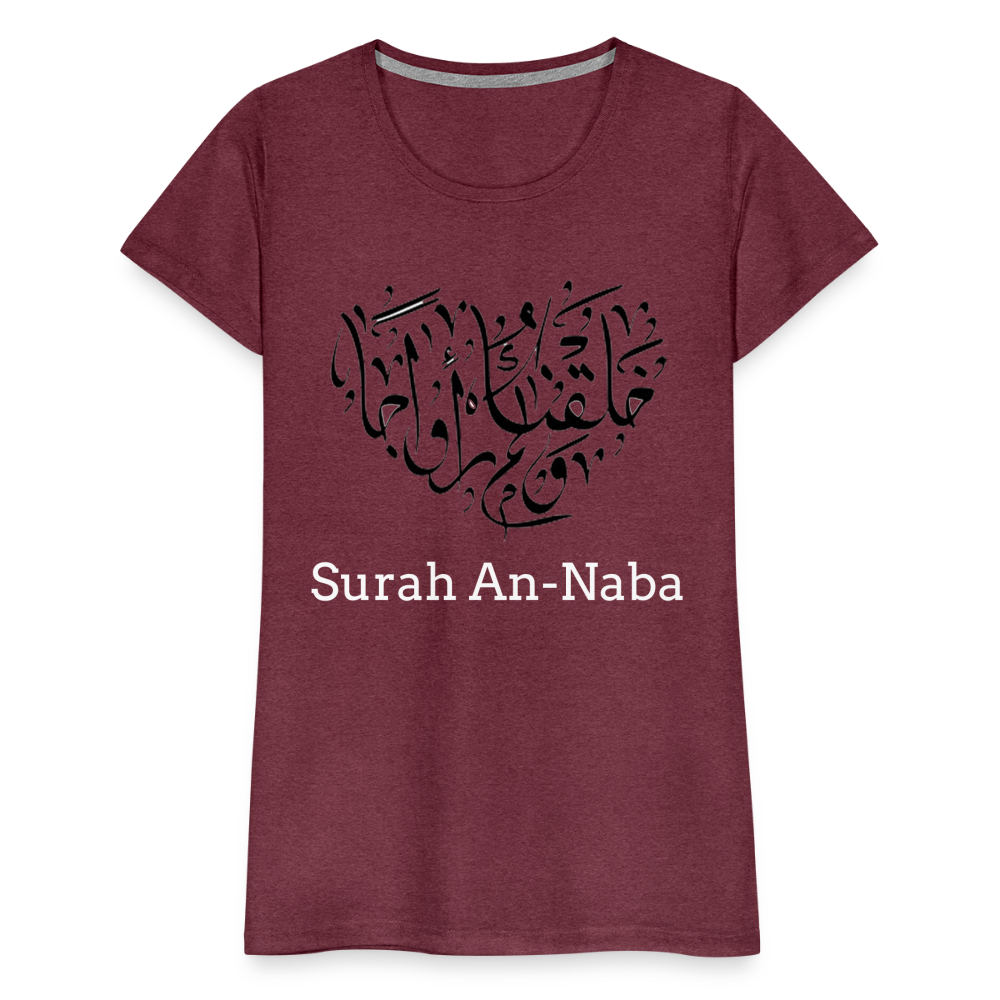 Women’s Premium T-Shirt - heather burgundy