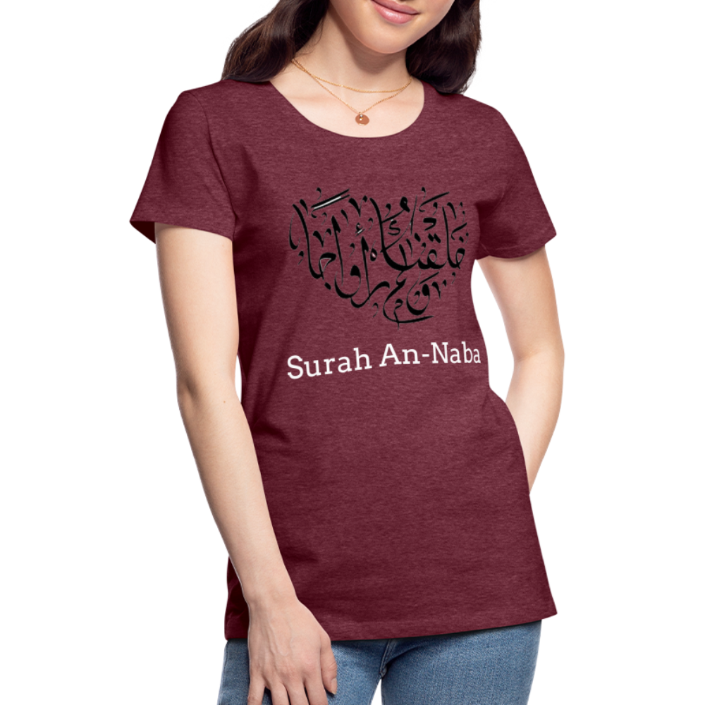 Women’s Premium T-Shirt - heather burgundy