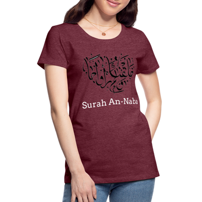 Women’s Premium T-Shirt - heather burgundy