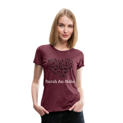 Women’s Premium T-Shirt - heather burgundy