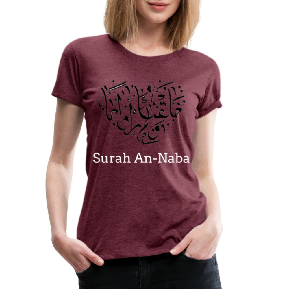 Women’s Premium T-Shirt - heather burgundy