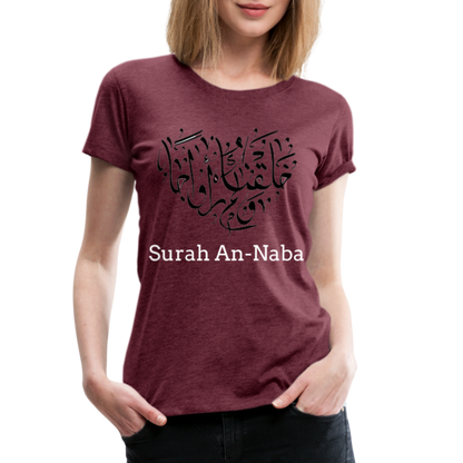 Women’s Premium T-Shirt - heather burgundy