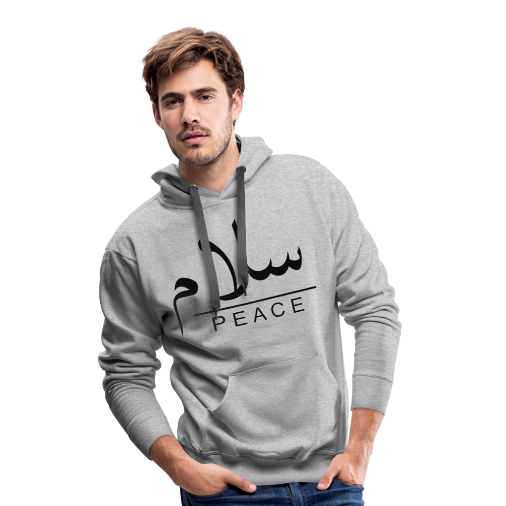 Men’s Premium Hoodie - heather grey