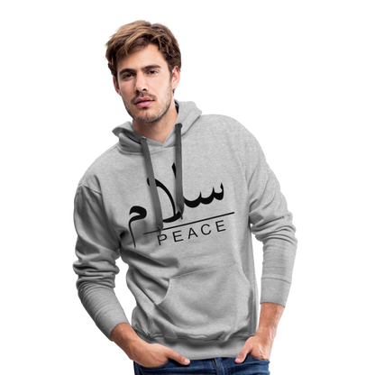 Men’s Premium Hoodie - heather grey