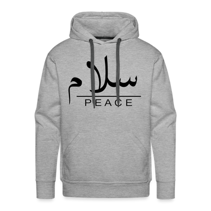 Men’s Premium Hoodie - heather grey