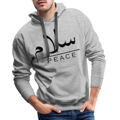 Men’s Premium Hoodie - heather grey