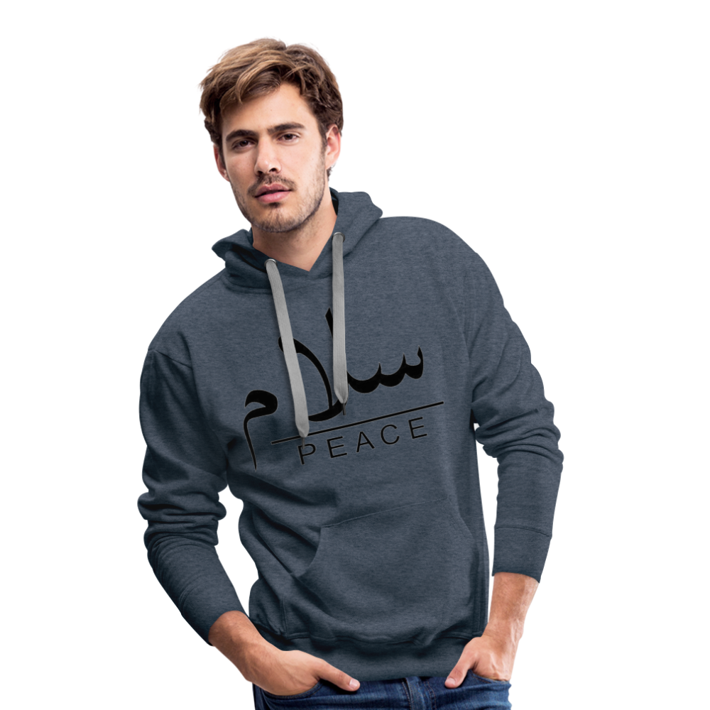 Men’s Premium Hoodie - heather denim