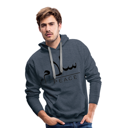 Men’s Premium Hoodie - heather denim