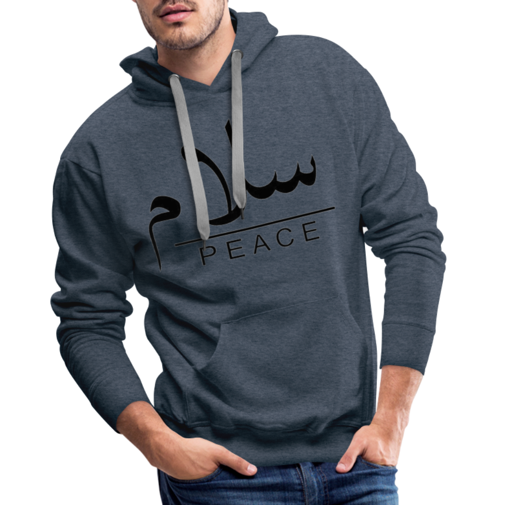 Men’s Premium Hoodie - heather denim