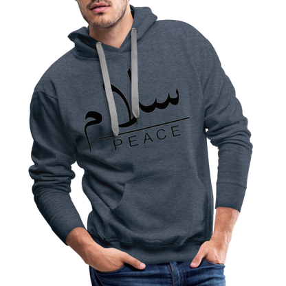 Men’s Premium Hoodie - heather denim