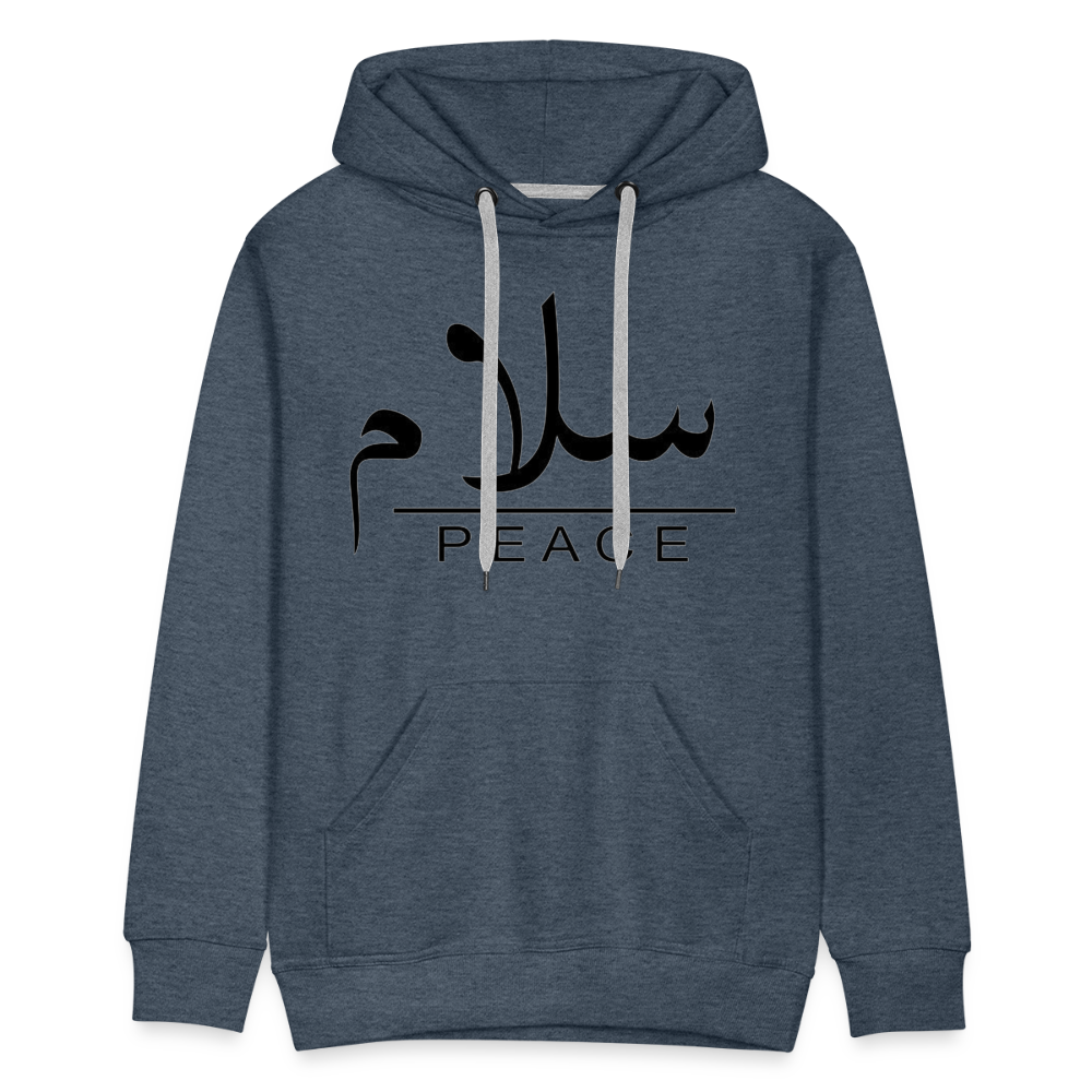 Men’s Premium Hoodie - heather denim