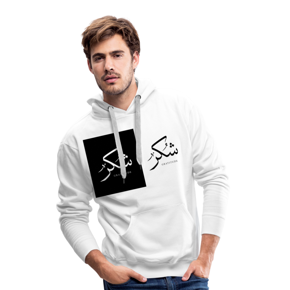 Men’s Premium Hoodie - white