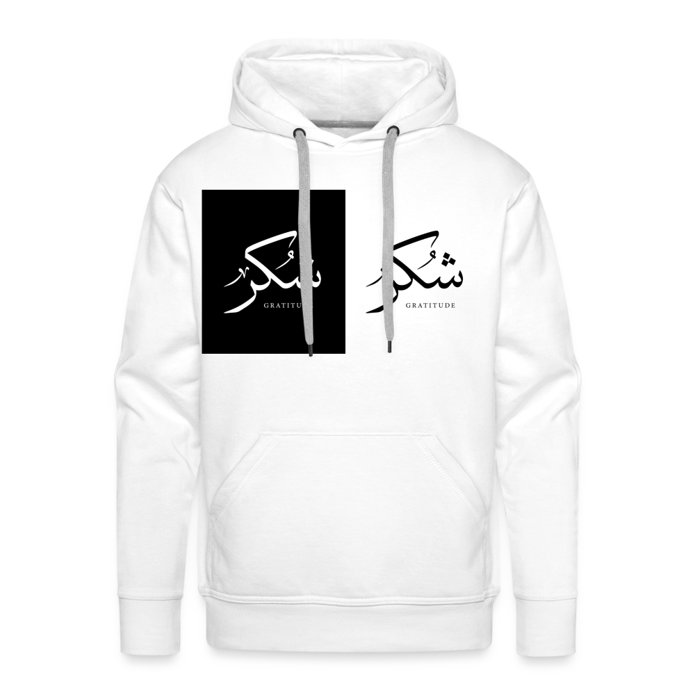 Men’s Premium Hoodie - white