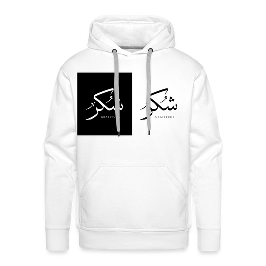 Men’s Premium Hoodie - white