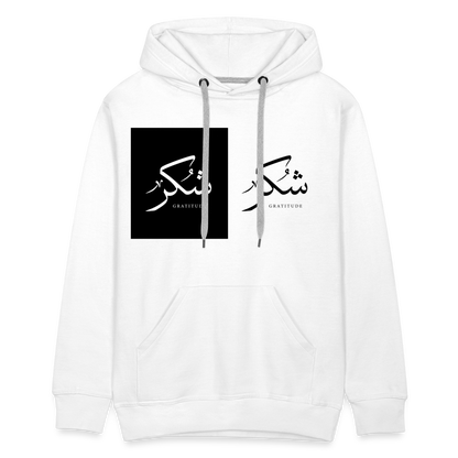 Men’s Premium Hoodie - white