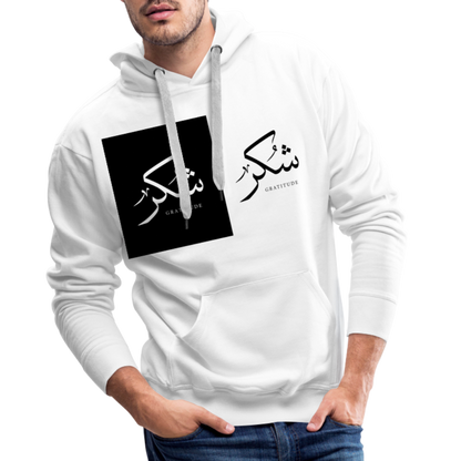 Men’s Premium Hoodie - white