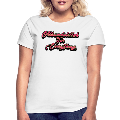 Women's T-Shirt - white