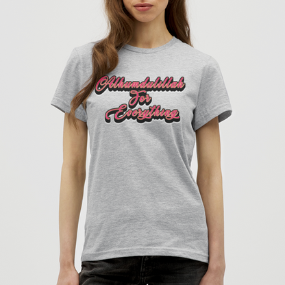 Women's T-Shirt - heather grey