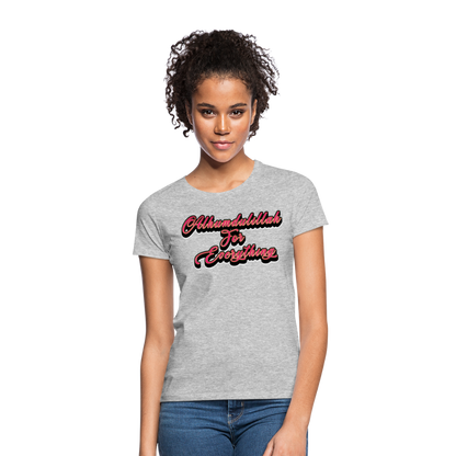 Women's T-Shirt - heather grey