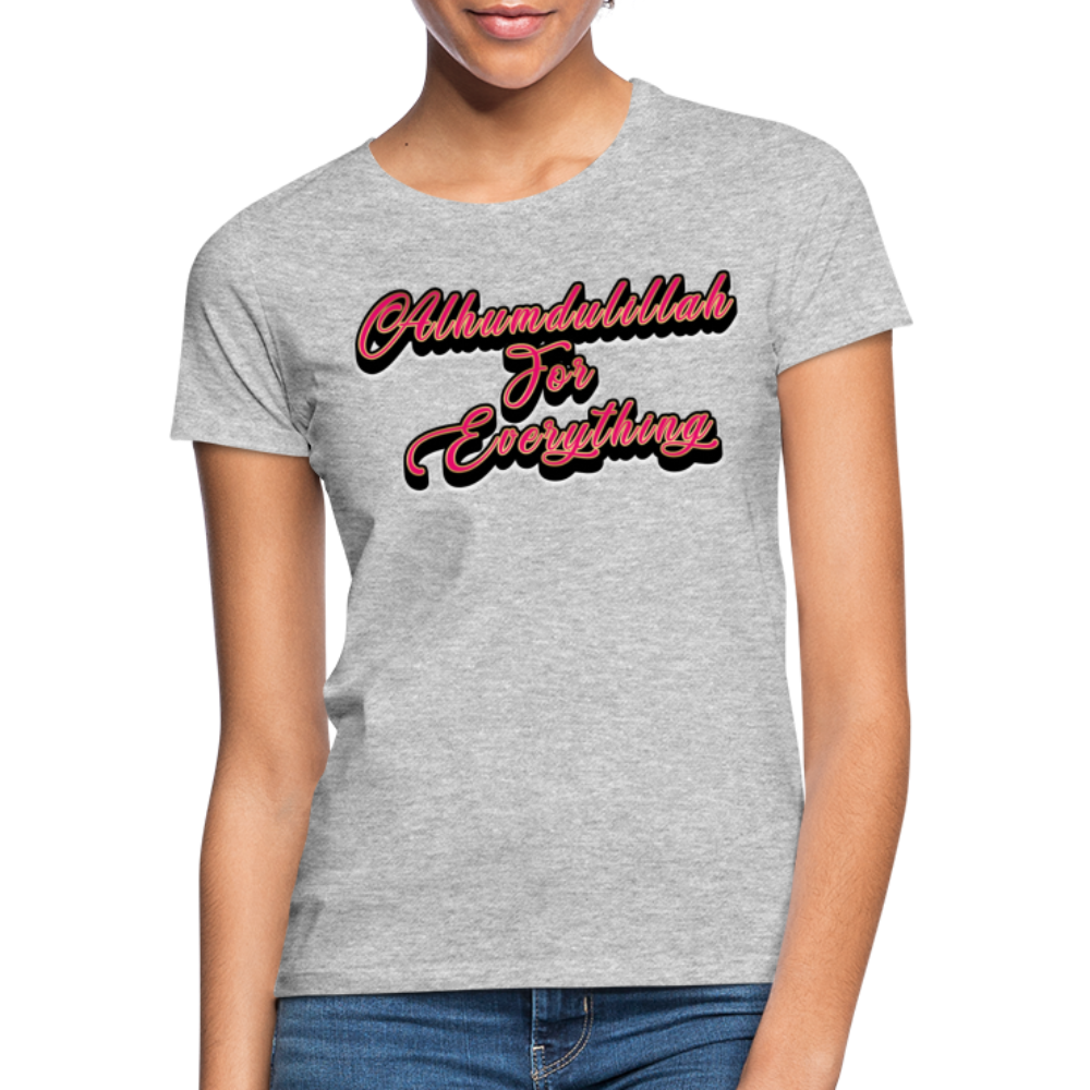 Women's T-Shirt - heather grey