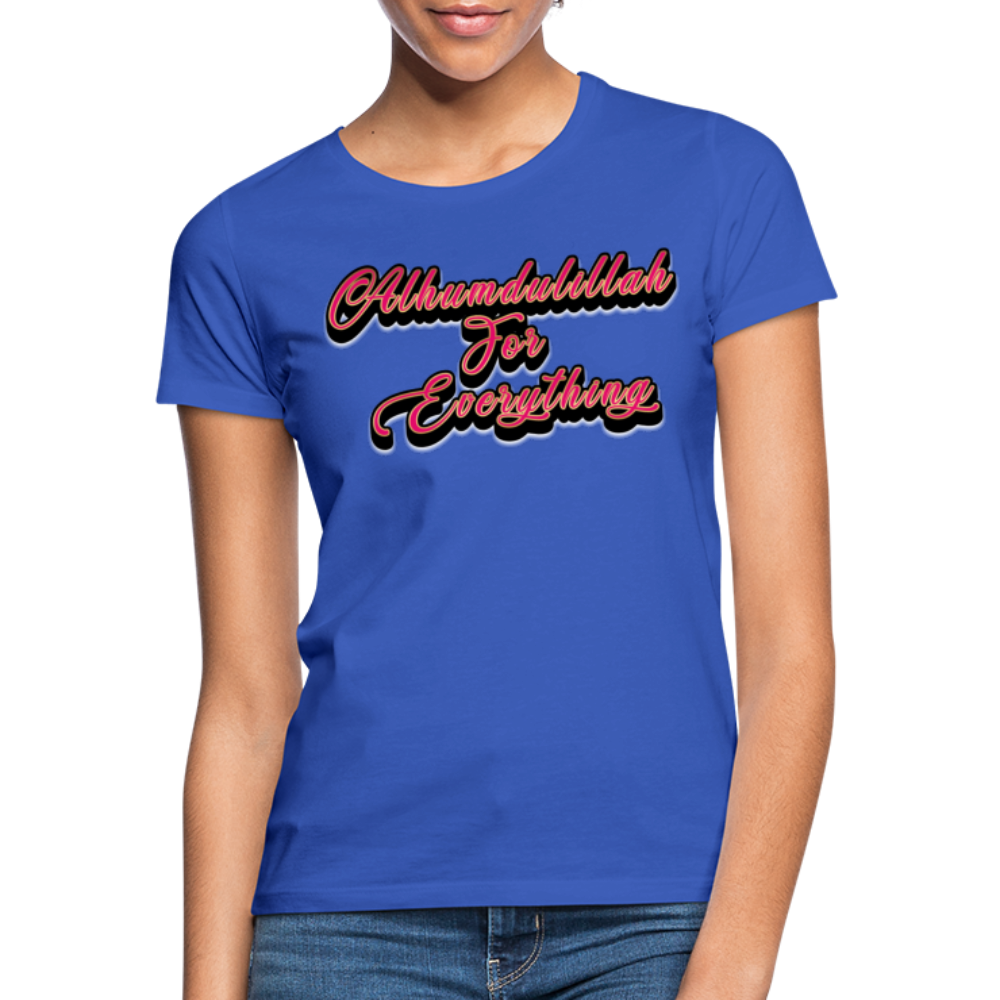 Women's T-Shirt - royal blue