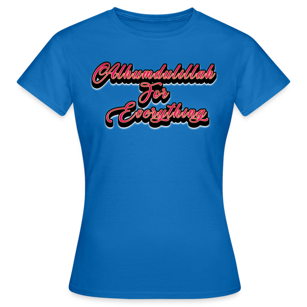 Women's T-Shirt - royal blue