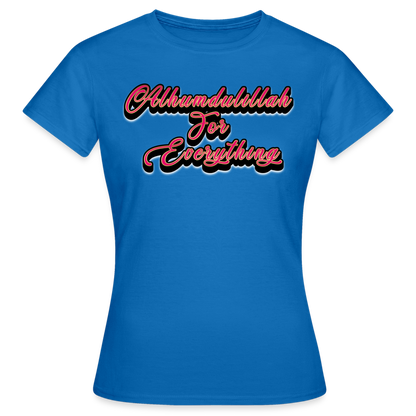 Women's T-Shirt - royal blue