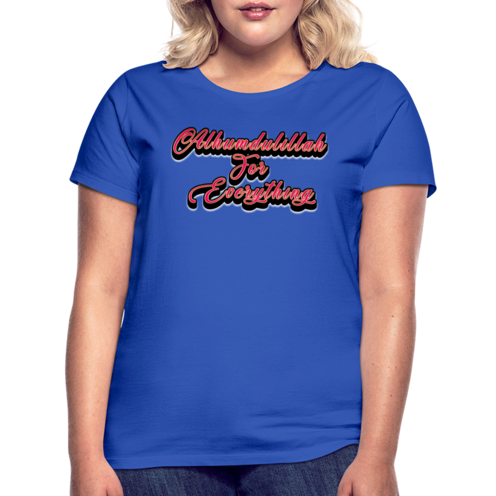 Women's T-Shirt - royal blue