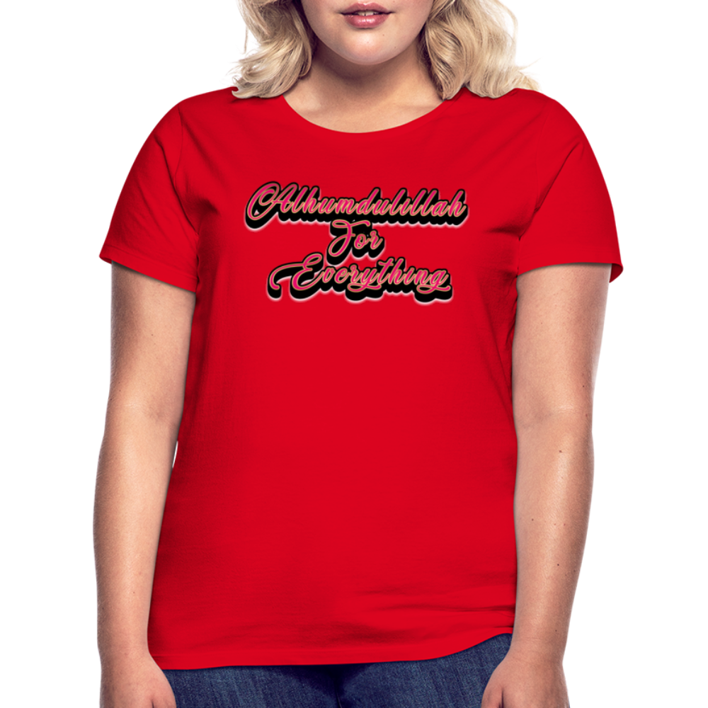 Women's T-Shirt - red