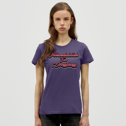 Women's T-Shirt - dark purple