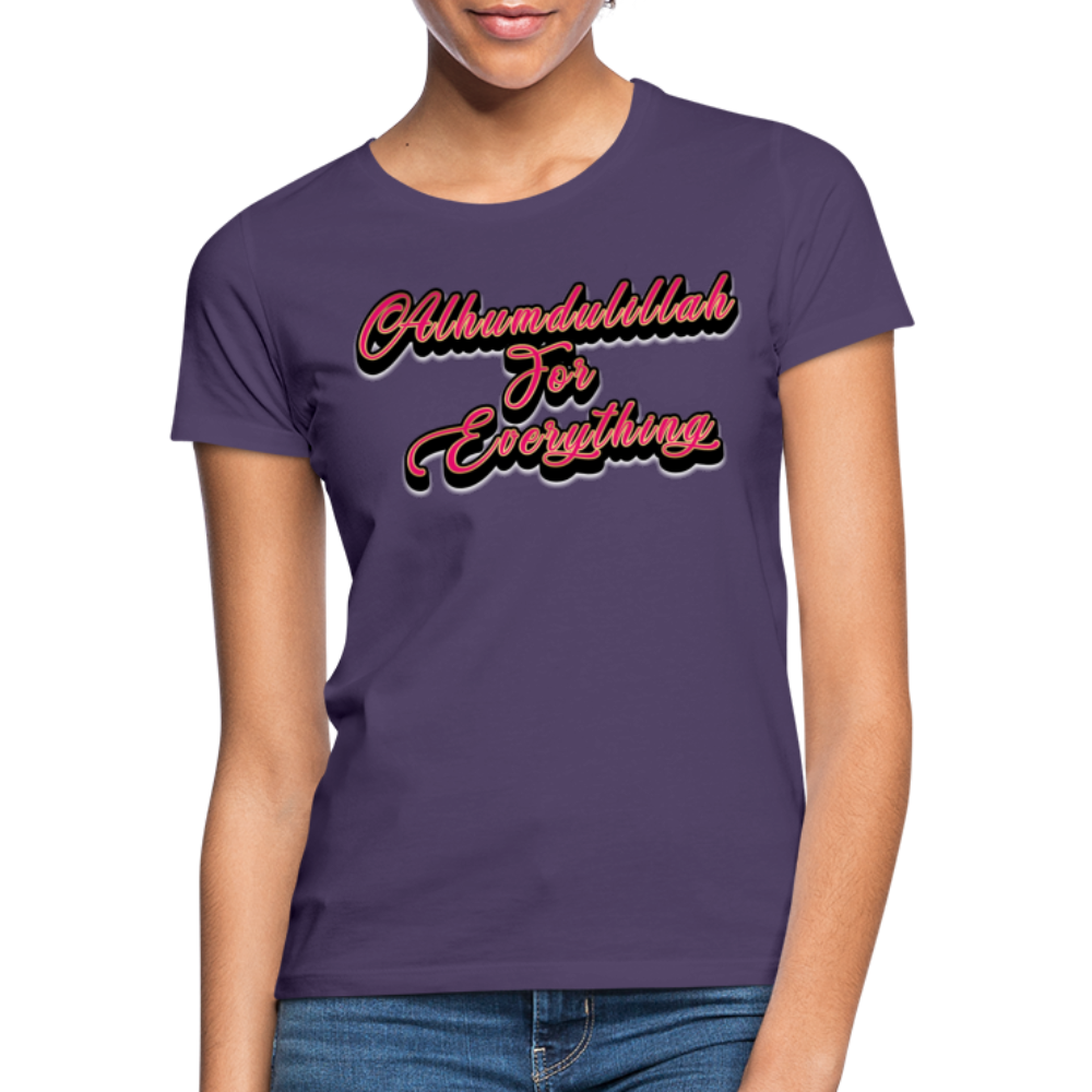 Women's T-Shirt - dark purple