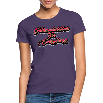 Women's T-Shirt - dark purple