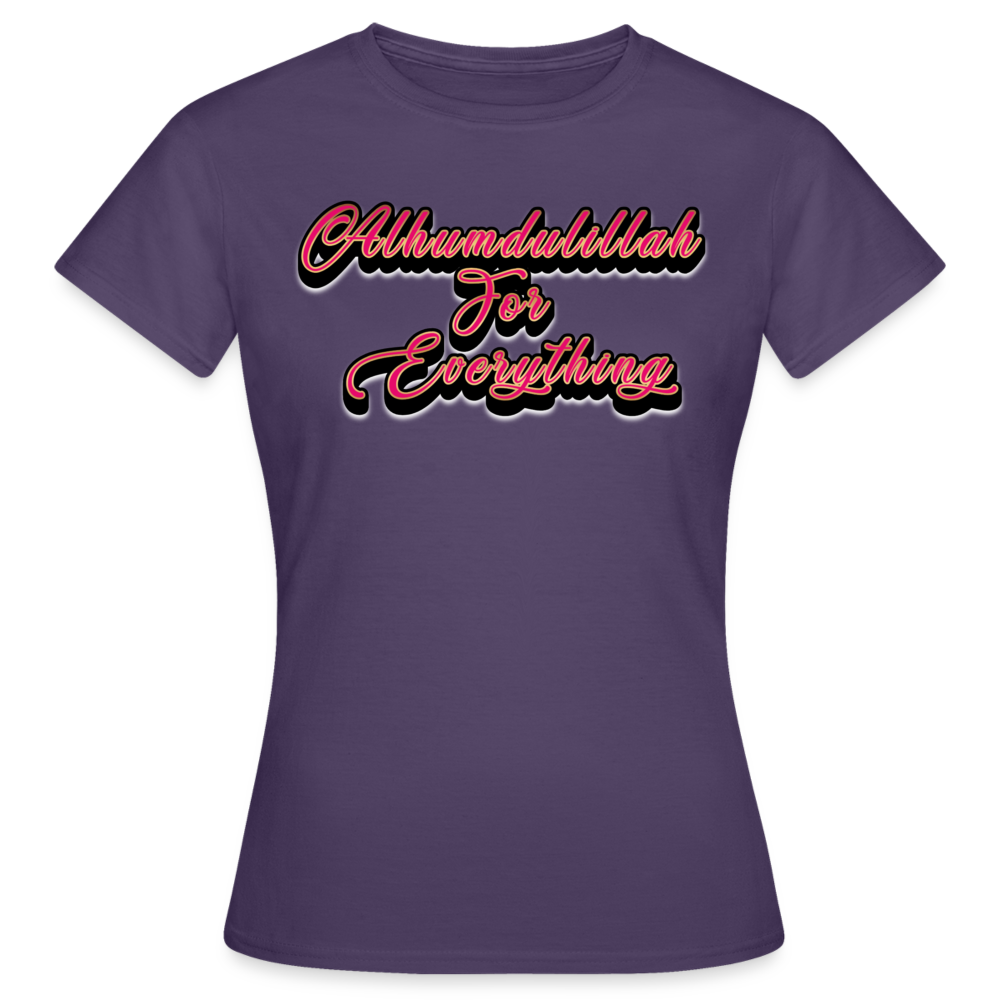 Women's T-Shirt - dark purple