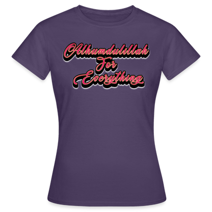 Women's T-Shirt - dark purple