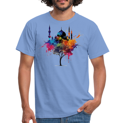 Men's T-Shirt peace masjid - carolina blue