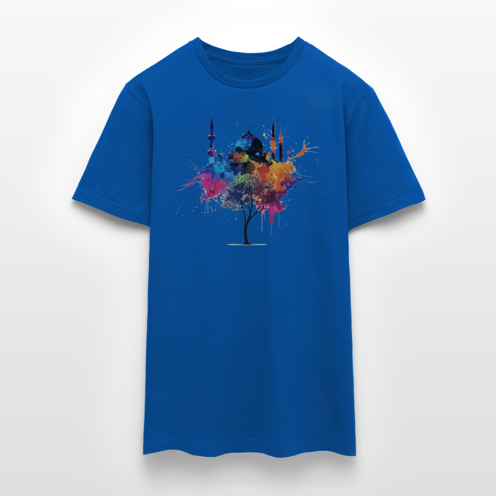 Men's T-Shirt peace masjid - royal blue