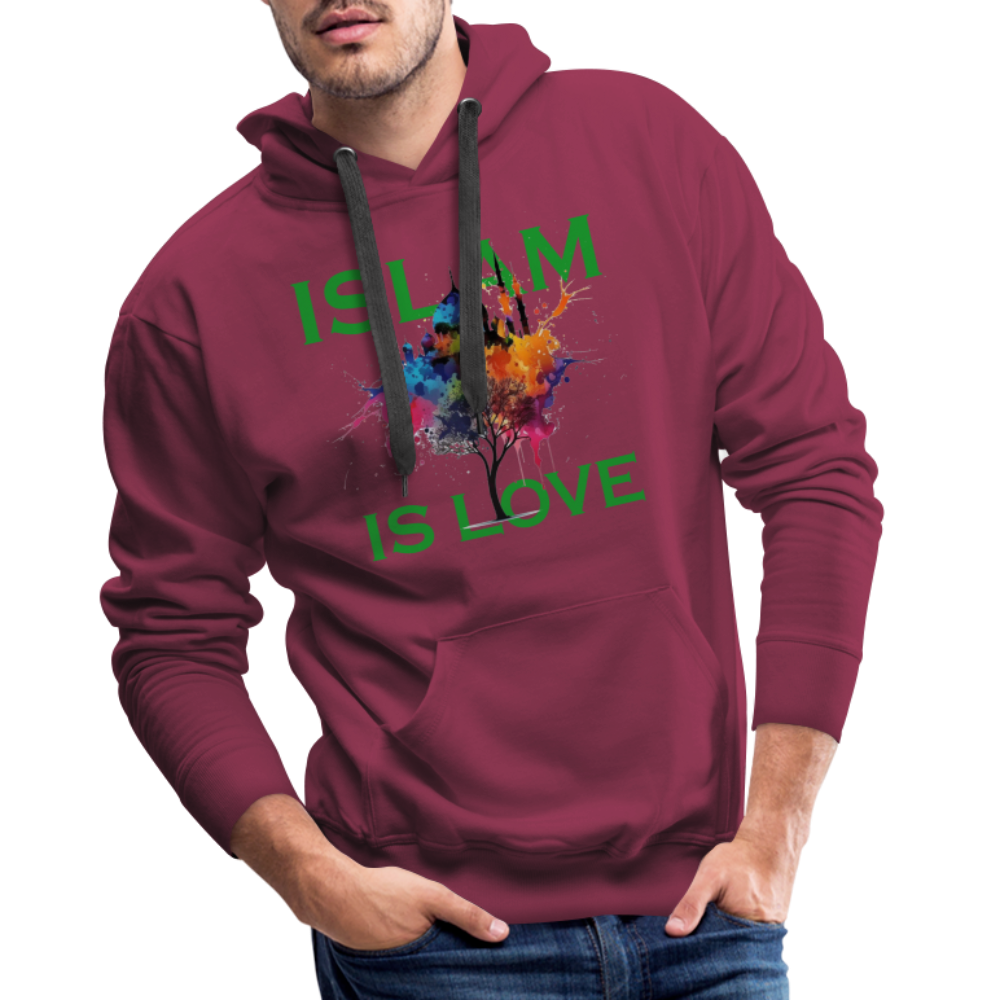 Men’s Premium Hoodie - bordeaux