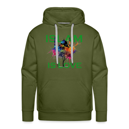 Men’s Premium Hoodie - olive green