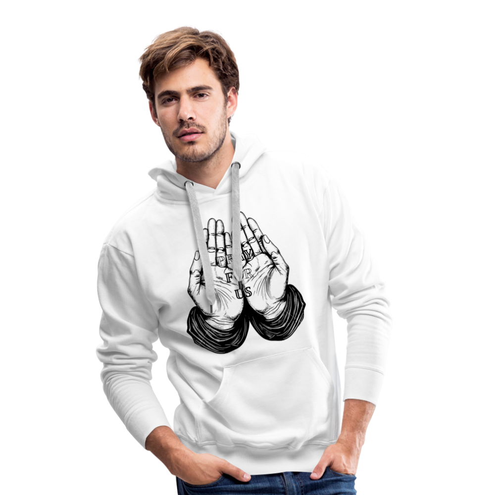 Men’s Premium Hoodie - white