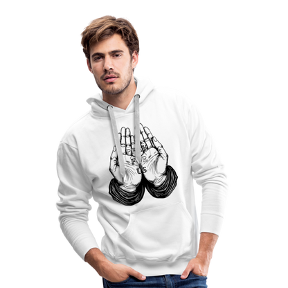 Men’s Premium Hoodie - white