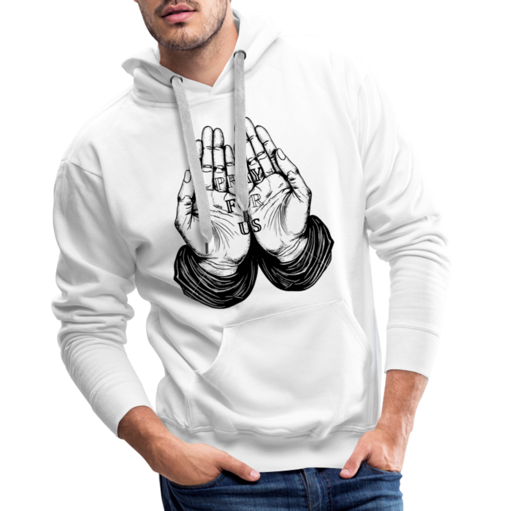 Men’s Premium Hoodie - white