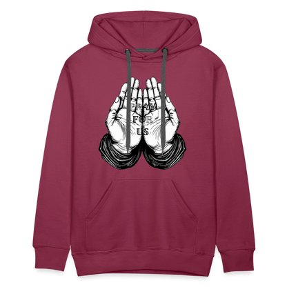 Men’s Premium Hoodie - bordeaux