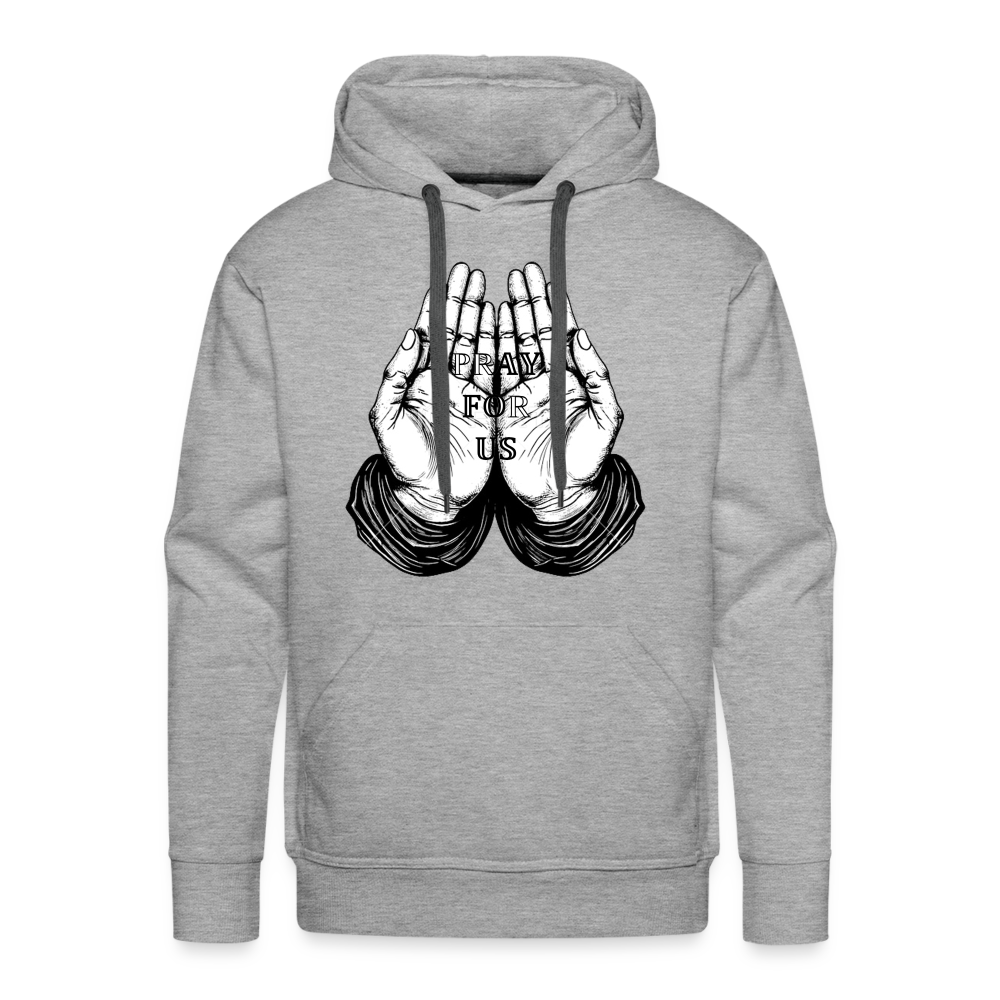 Men’s Premium Hoodie - heather grey